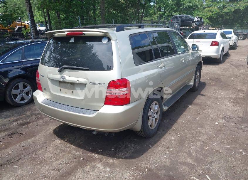 Photo 4 of 2003 Toyota Highlander V6 (VIN JTEGF21A930104230)