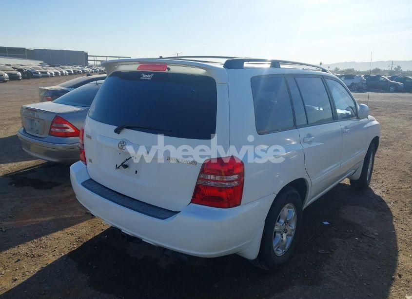 Photo 4 of 2002 Toyota Highlander V6 (VIN JTEGF21AX20064948)