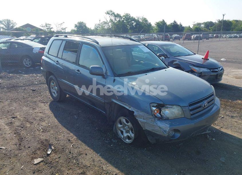2006 Toyota Highlander SPORT V6/V6 (VIN JTEGP21A660093592) main photo