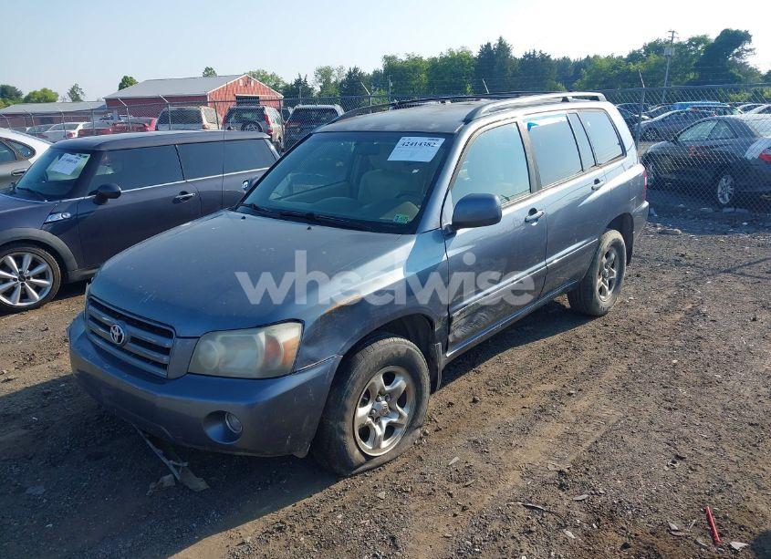 Photo 2 of 2006 Toyota Highlander SPORT V6/V6 (VIN JTEGP21A660093592)