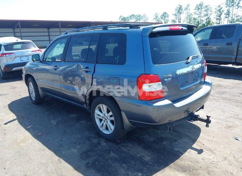 Photo 3 of 2007 Toyota Highlander HYBRID V6 (VIN JTEGW21A670019626)