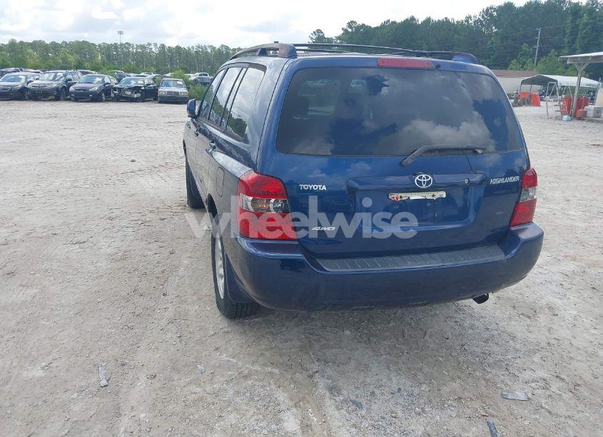 Photo 3 of 2006 Toyota Highlander (VIN JTEHD21A160041882)