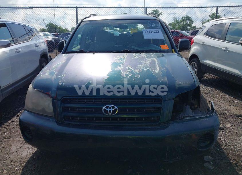 Photo 12 of 2001 Toyota Highlander (VIN JTEHD21A210002498)