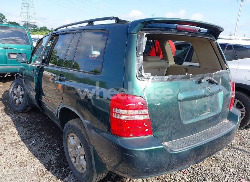 Photo 3 of 2001 Toyota Highlander (VIN JTEHD21A210002498)