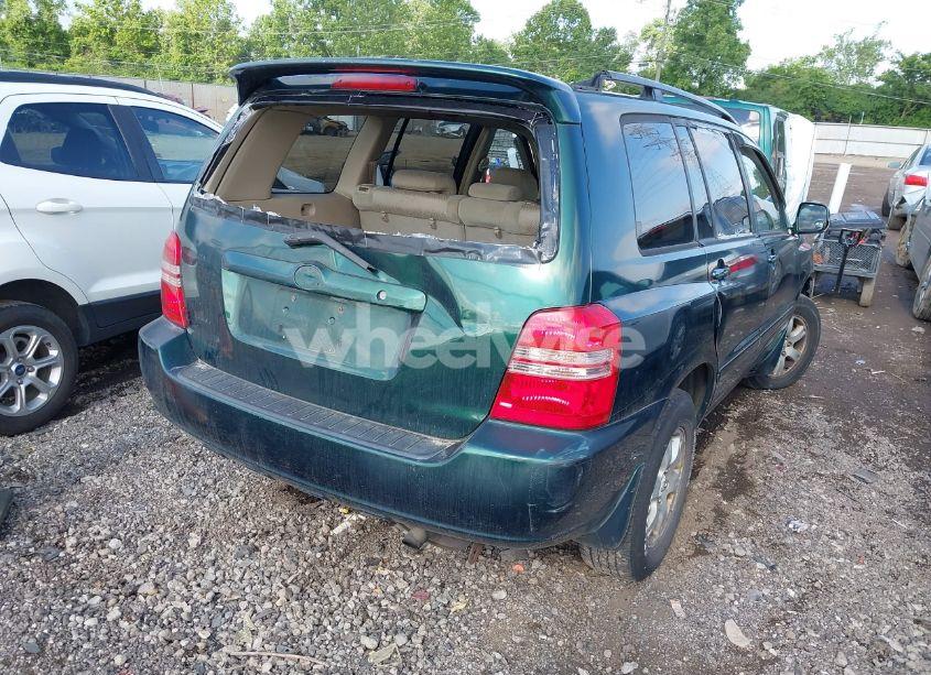 Photo 4 of 2001 Toyota Highlander (VIN JTEHD21A210002498)
