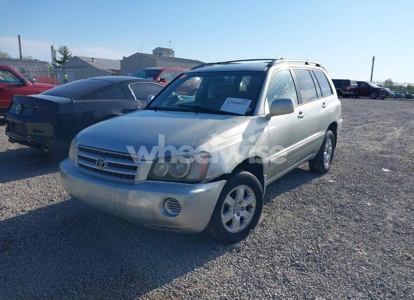 Photo 2 of 2003 Toyota Highlander V6 (VIN JTEHF21A030125195)