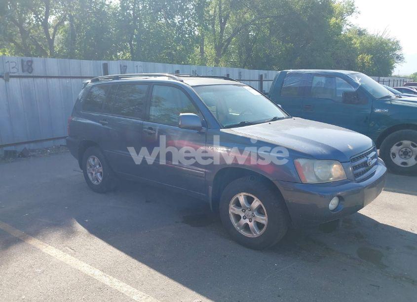 2002 Toyota Highlander LIMITED V6 (VIN JTEHF21A120046276) main photo