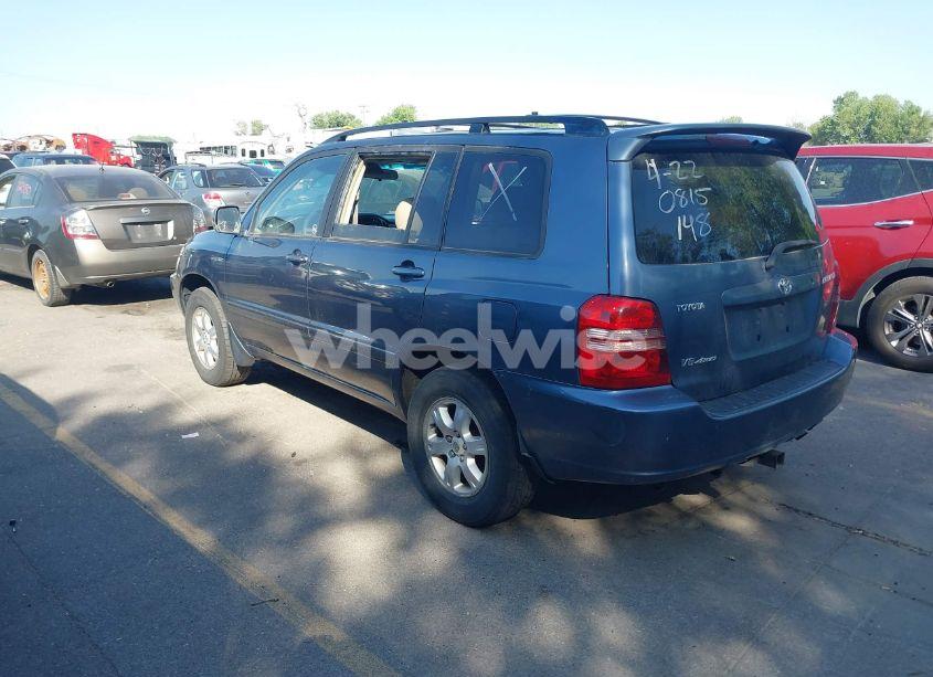 Photo 3 of 2002 Toyota Highlander LIMITED V6 (VIN JTEHF21A120046276)