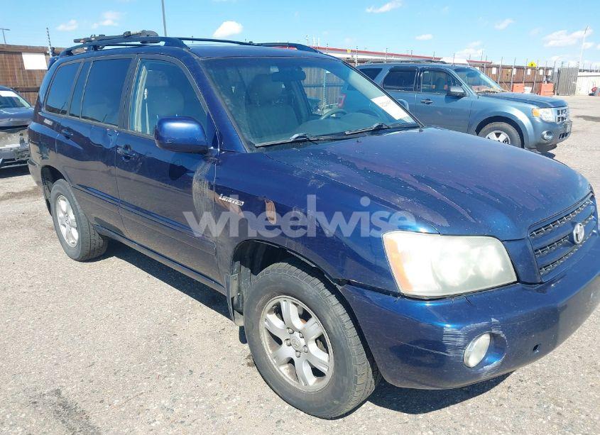 Photo 6 of 2002 Toyota Highlander LIMITED V6 (VIN JTEHF21A120076118)