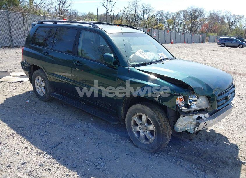 2002 Toyota Highlander V6 (VIN JTEHF21A120084543) main photo