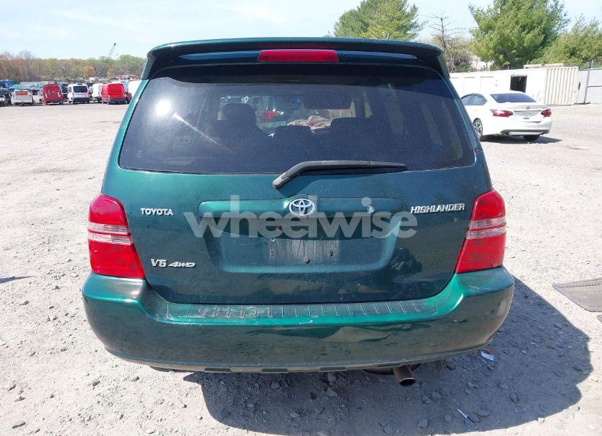 Photo 16 of 2002 Toyota Highlander V6 (VIN JTEHF21A120084543)