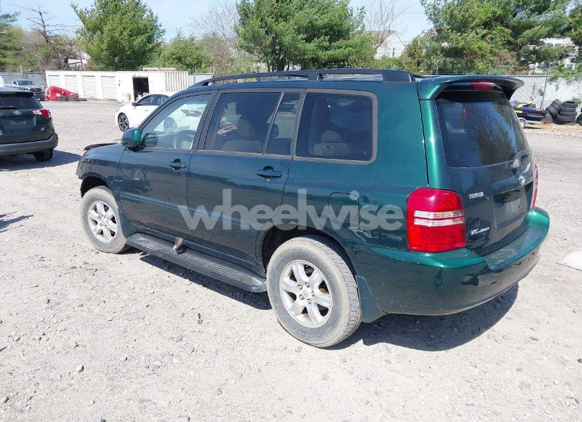 Photo 3 of 2002 Toyota Highlander V6 (VIN JTEHF21A120084543)