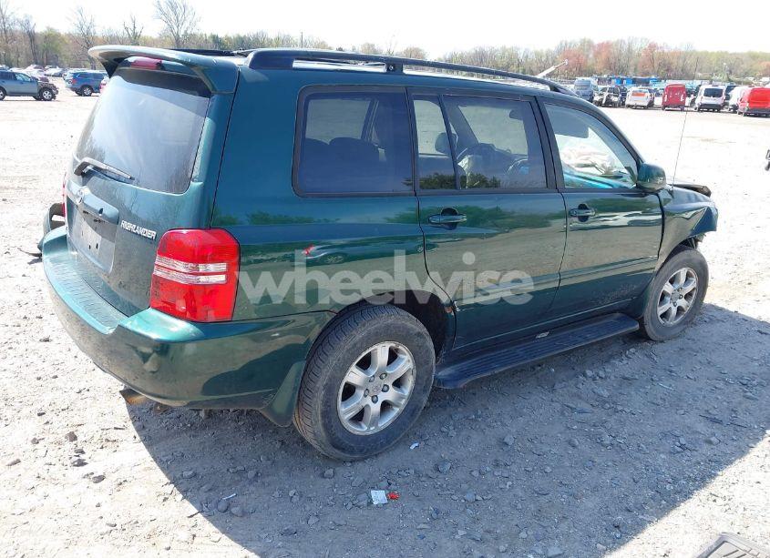 Photo 4 of 2002 Toyota Highlander V6 (VIN JTEHF21A120084543)
