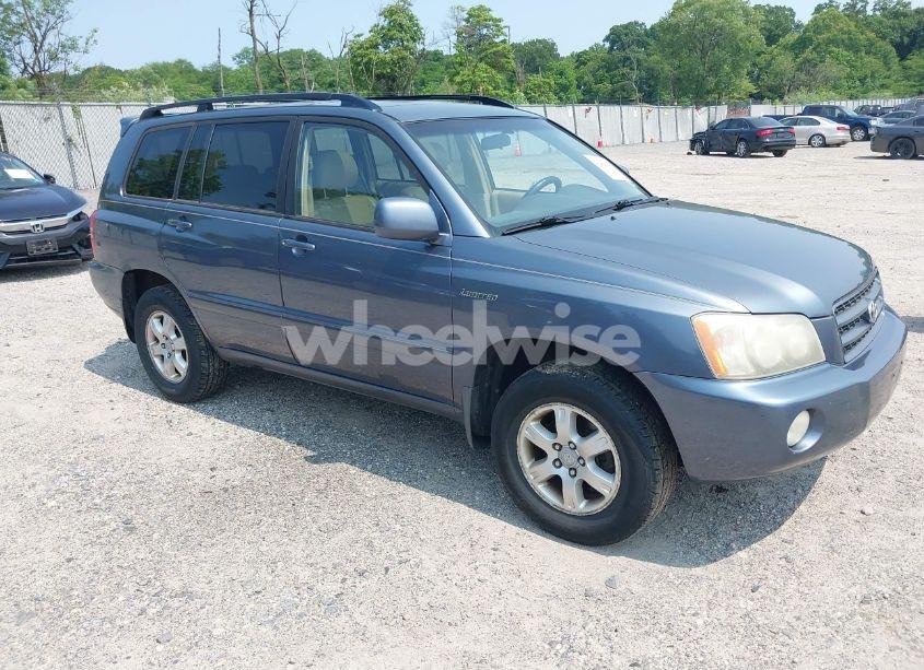 2003 Toyota Highlander LIMITED V6 (VIN JTEHF21A230143620) main photo