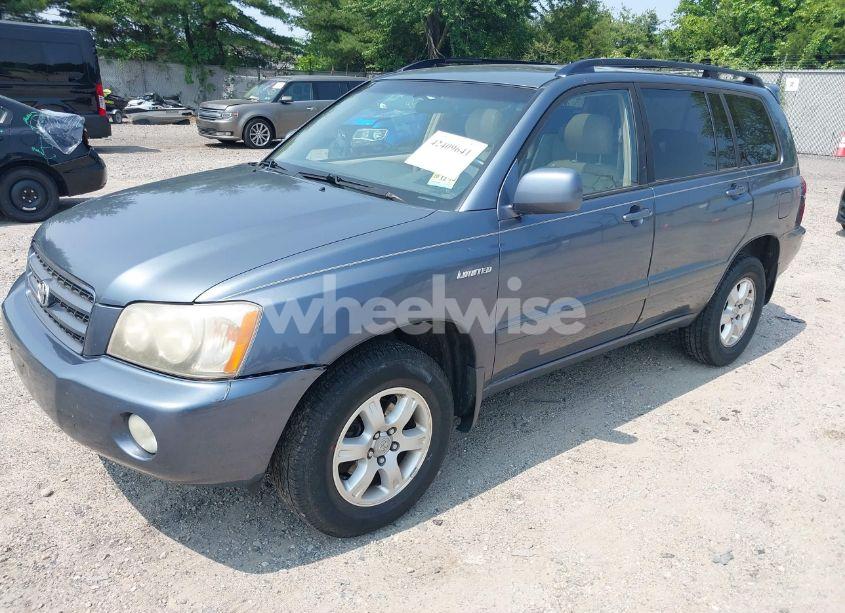 Photo 2 of 2003 Toyota Highlander LIMITED V6 (VIN JTEHF21A230143620)
