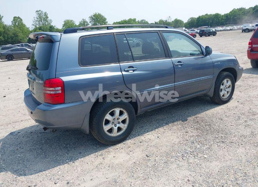 Photo 4 of 2003 Toyota Highlander LIMITED V6 (VIN JTEHF21A230143620)