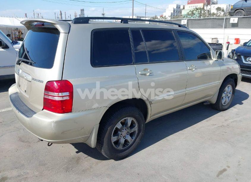 Photo 4 of 2001 Toyota Highlander V6 (VIN JTEHF21A510016616)