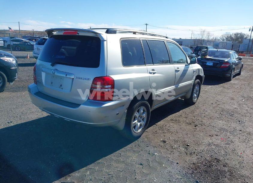 Photo 4 of 2003 Toyota Highlander LIMITED V6 (VIN JTEHF21A530114869)