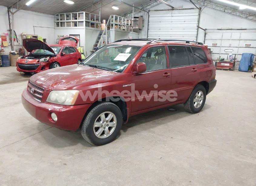 Photo 2 of 2001 Toyota Highlander V6 (VIN JTEHF21A610014695)