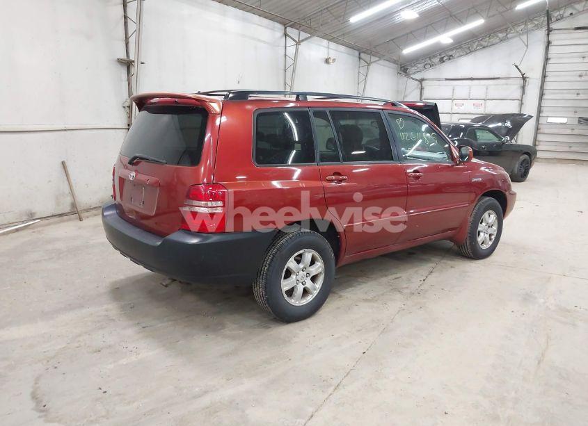 Photo 4 of 2001 Toyota Highlander V6 (VIN JTEHF21A610014695)