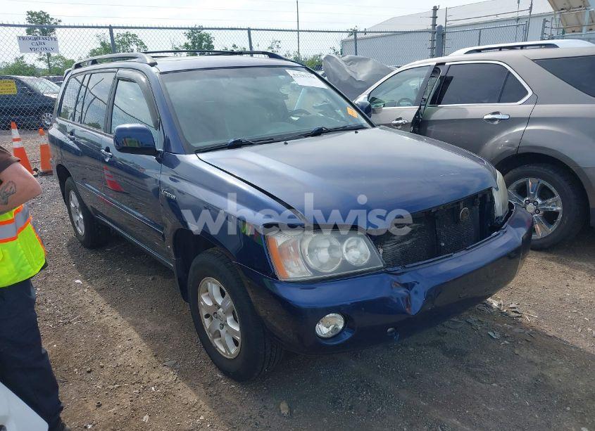 2001 Toyota Highlander V6 (VIN JTEHF21A610039371) main photo