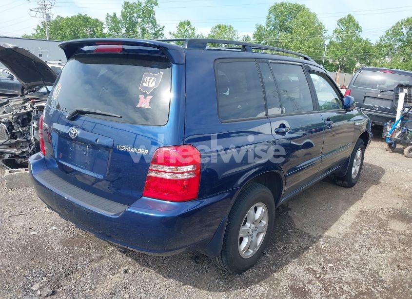 Photo 4 of 2001 Toyota Highlander V6 (VIN JTEHF21A610039371)