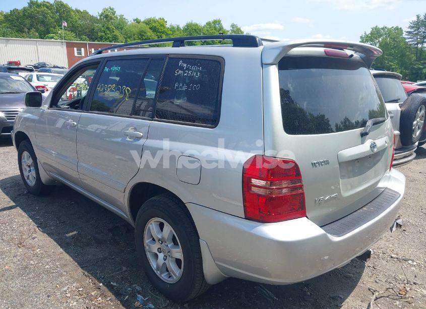 Photo 3 of 2002 Toyota Highlander V6 (VIN JTEHF21A620075126)