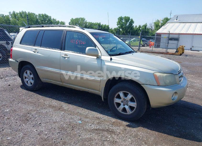 2003 Toyota Highlander V6 (VIN JTEHF21A630130367) main photo