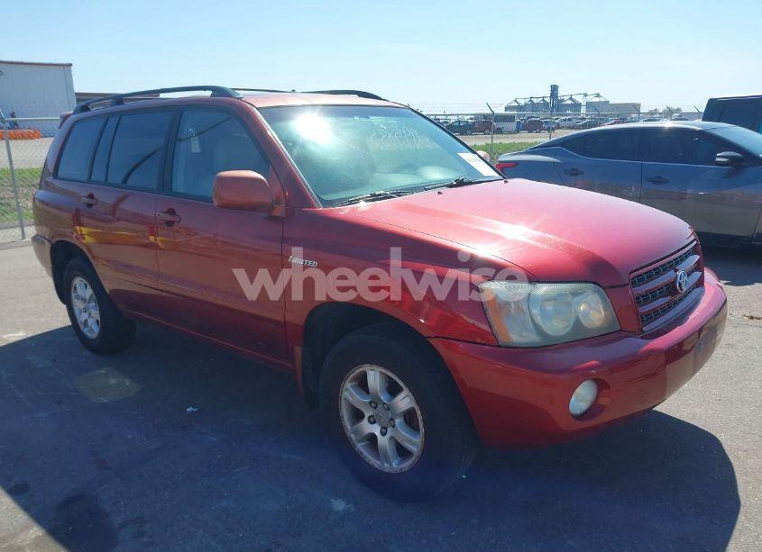2001 Toyota Highlander V6 (VIN JTEHF21A810004136) main photo