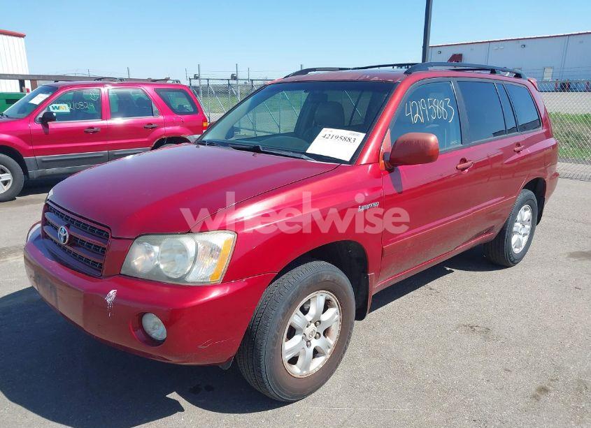 Photo 2 of 2001 Toyota Highlander V6 (VIN JTEHF21A810004136)