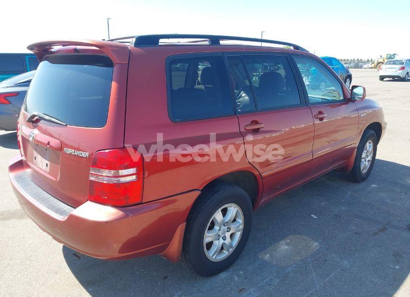 Photo 4 of 2001 Toyota Highlander V6 (VIN JTEHF21A810004136)