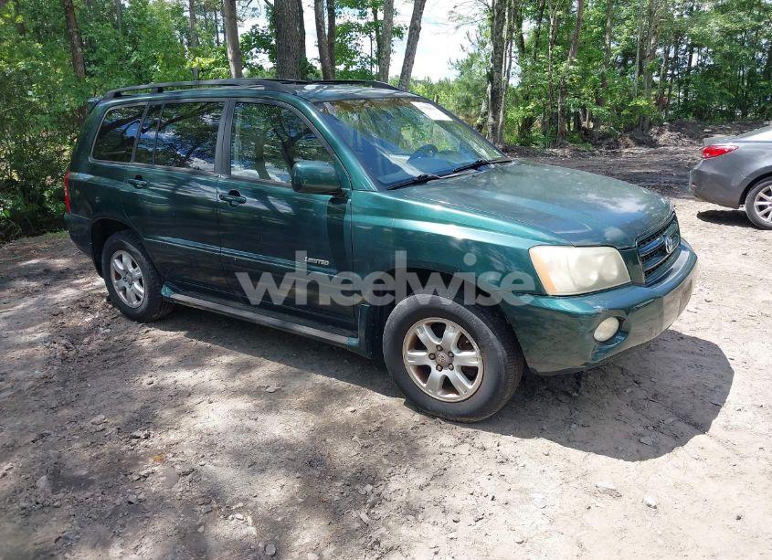 2002 Toyota Highlander LIMITED V6/V6 (VIN JTEHF21A820095040) main photo