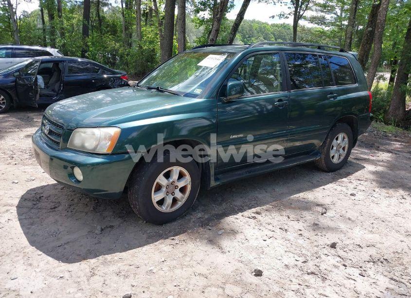 Photo 2 of 2002 Toyota Highlander LIMITED V6/V6 (VIN JTEHF21A820095040)