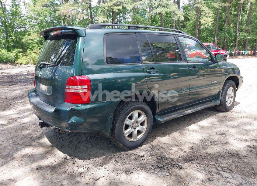 Photo 4 of 2002 Toyota Highlander LIMITED V6/V6 (VIN JTEHF21A820095040)