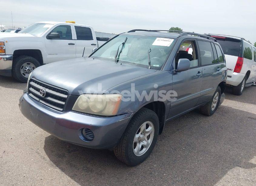 Photo 2 of 2003 Toyota Highlander V6 (VIN JTEHF21A830145968)