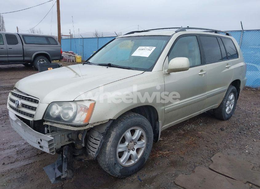 Photo 2 of 2003 Toyota Highlander V6 (VIN JTEHF21A930120092)