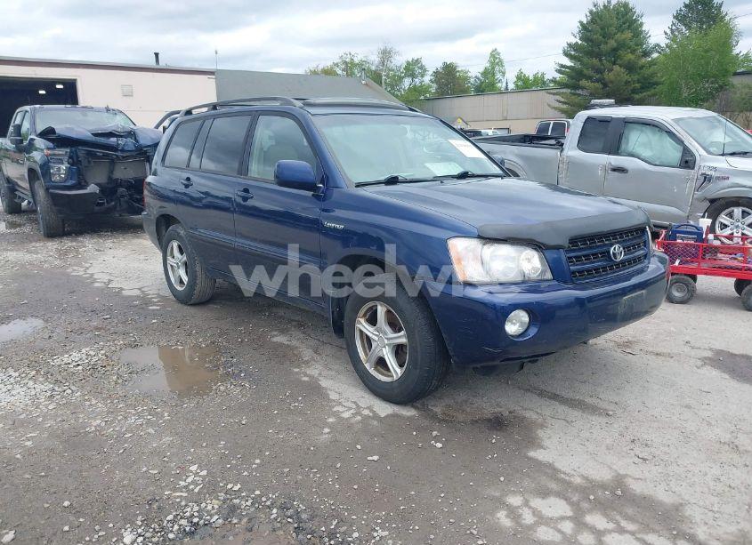 2003 Toyota Highlander LIMITED V6/V6 (VIN JTEHF21A930151116) main photo