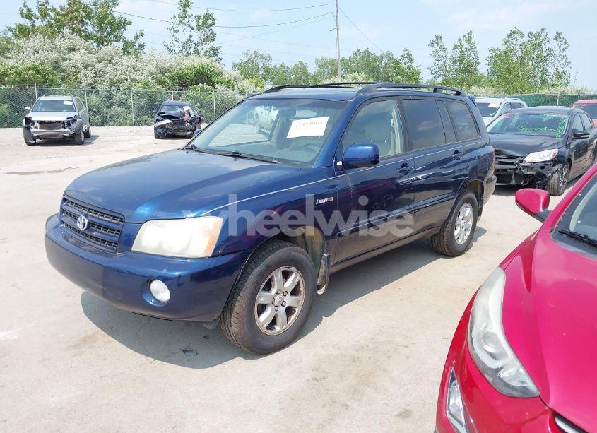 Photo 2 of 2003 Toyota Highlander LIMITED V6 (VIN JTEHF21A930154002)