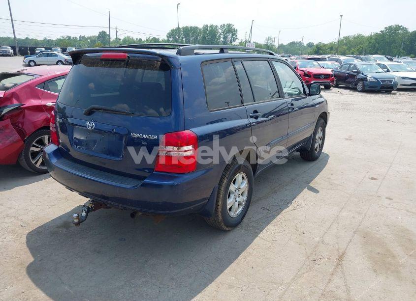 Photo 4 of 2003 Toyota Highlander LIMITED V6 (VIN JTEHF21A930154002)