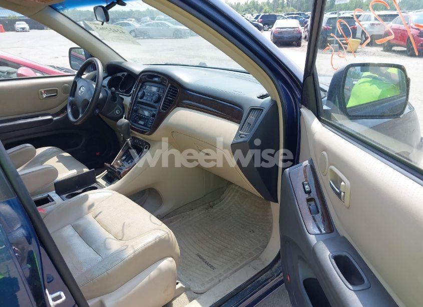 Photo 5 of 2003 Toyota Highlander LIMITED V6 (VIN JTEHF21A930154002)