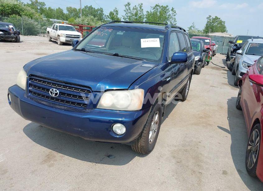 Photo 6 of 2003 Toyota Highlander LIMITED V6 (VIN JTEHF21A930154002)