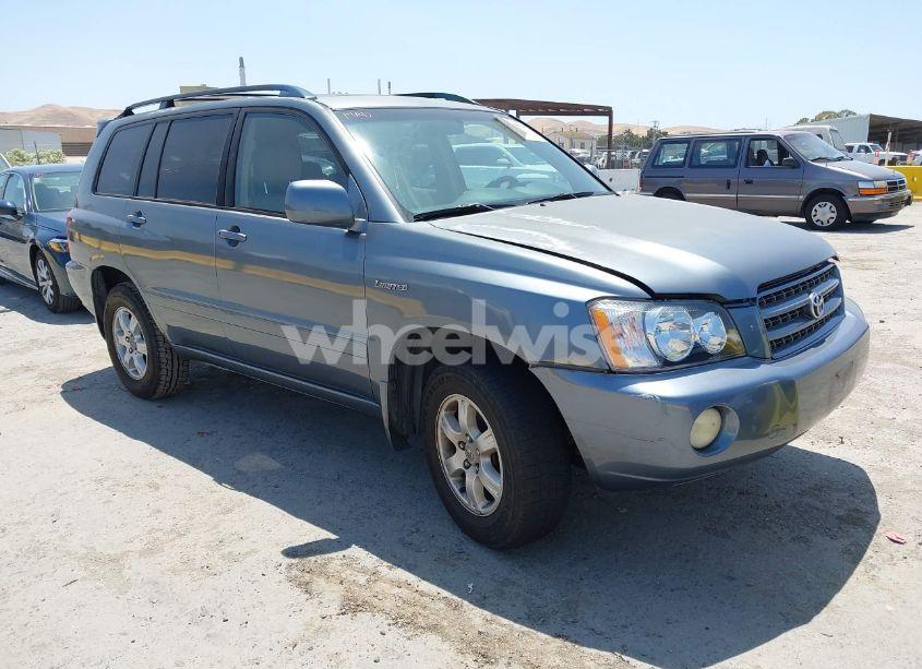 2001 Toyota Highlander V6 (VIN JTEHF21AX10026235) main photo