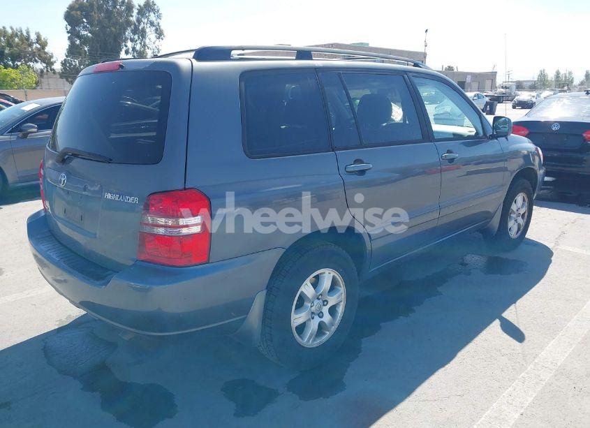 Photo 4 of 2002 Toyota Highlander V6 (VIN JTEHF21AX20071726)