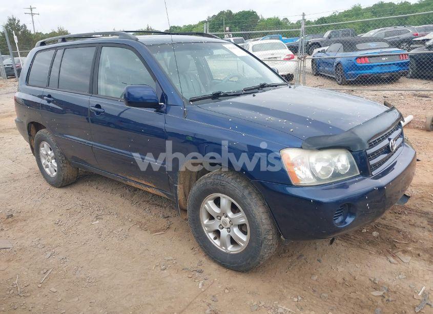 2003 Toyota Highlander V6 (VIN JTEHF21AX30152341) main photo