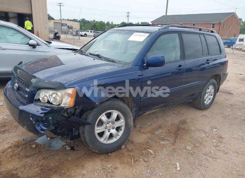 Photo 2 of 2003 Toyota Highlander V6 (VIN JTEHF21AX30152341)