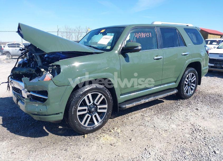 Photo 2 of 2022 Toyota 4runner LIMITED (VIN JTEKU5JR7N5990674)