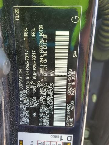 Photo 11 of 2021 TOYOTA 4RUNNER SR5/SR5 PREMIUM (VIN JTEMU5JR0M5875325)