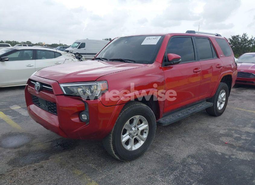 Photo 2 of 2023 Toyota 4runner SR5 PREMIUM (VIN JTENU5JR1P6090671)