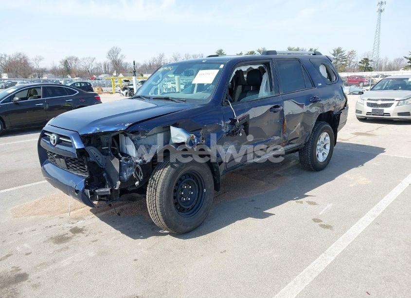 Photo 2 of 2023 Toyota 4runner SR5 PREMIUM (VIN JTENU5JR8P6110723)