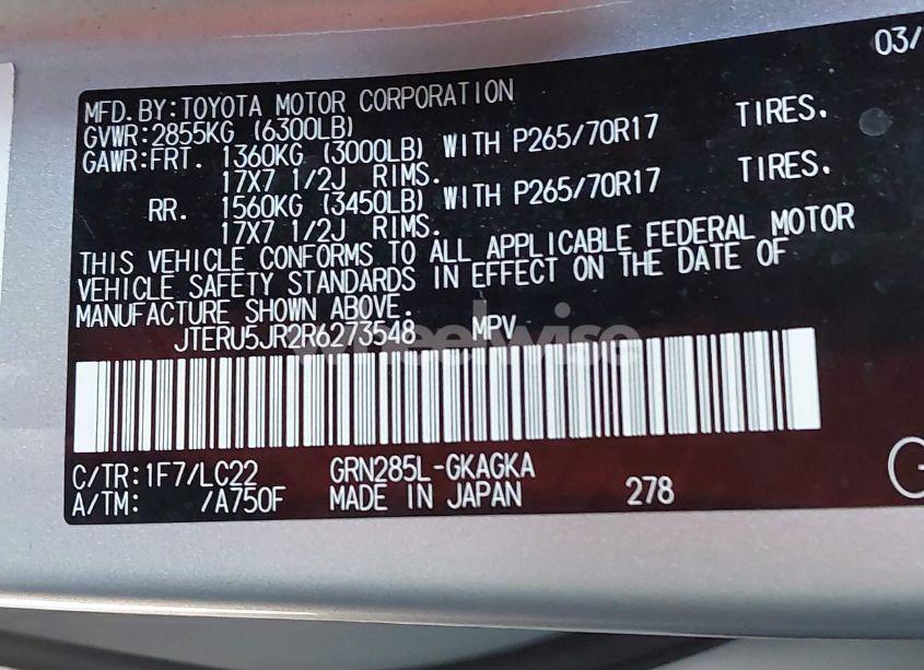 Photo 9 of 2024 Toyota 4runner TRD OFF ROAD PREMIUM (VIN JTERU5JR2R6273548)